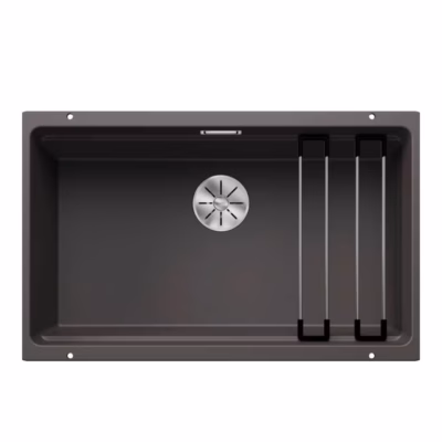 Alt paigaldatav köögivalamu BLANCO ETAGON 700-U SILGRANIT™ PuraDur™ kivihall, 1 kauss, 80 cm aluskapile