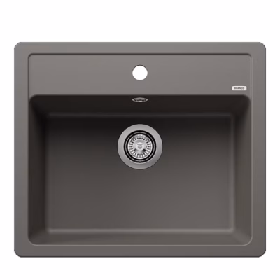 Pealt paigaldatav köögivalamu BLANCO LEGRA 6 SILGRANIT™ PuraDur™, 1 kauss, volcano hall, 60 cm aluskapile