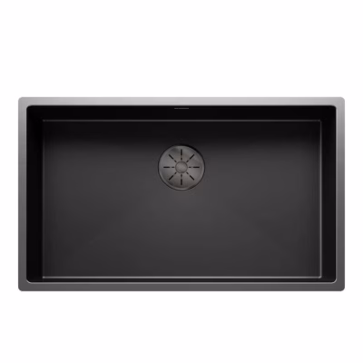 Alt paigaldatav köögivalamu BLANCO CLARON 700-U InFino, roostevaba teras, tumehall teras, 1 kauss, 80 cm aluskapile