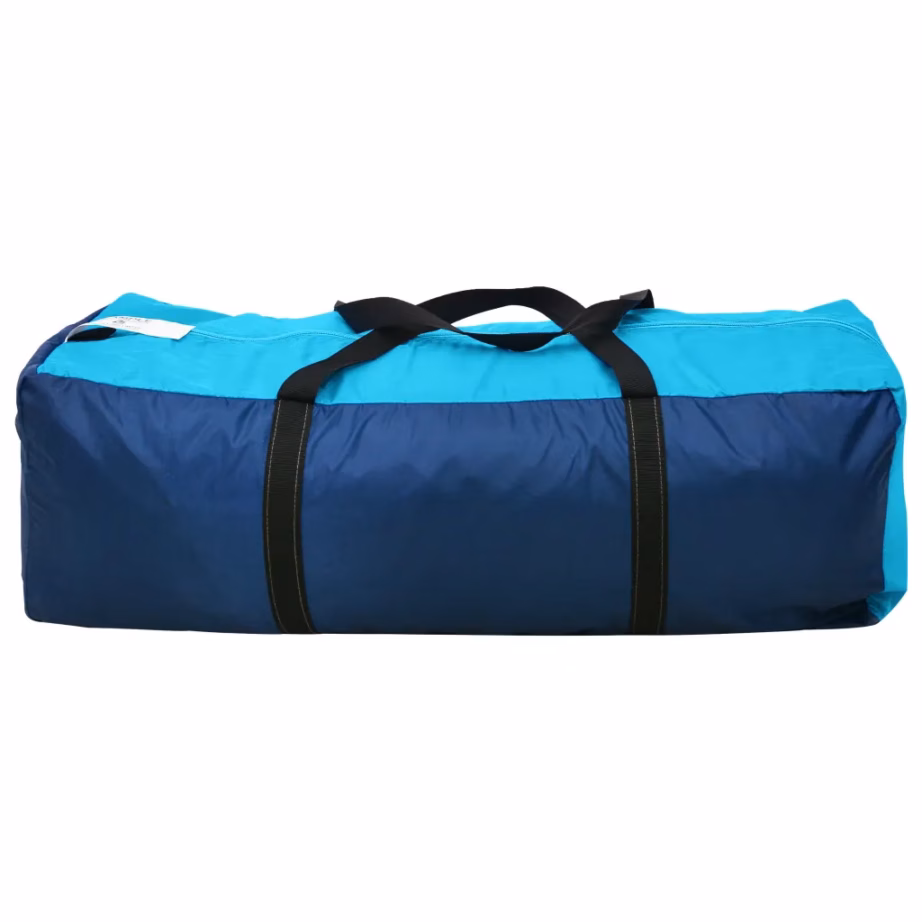 6-kohaline matkatelk 2 sektsiooniga, sinine/helesinine, 576 x 235 x 190 cm - 9