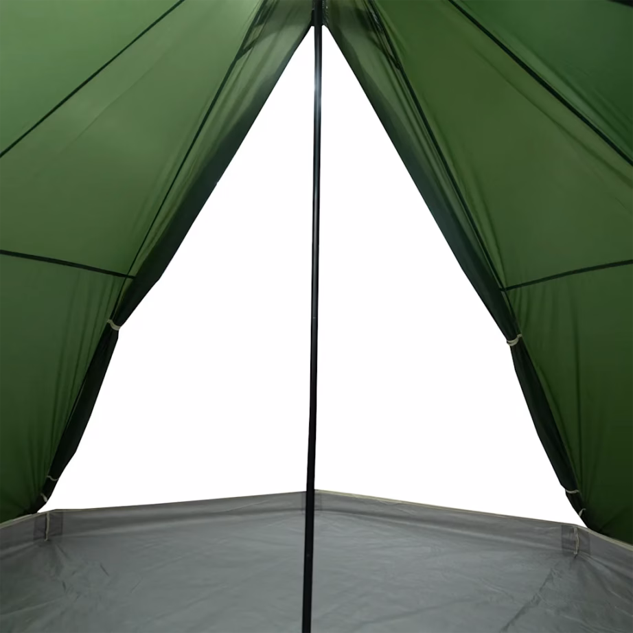 8-kohaline tipi peretelk, roheline veekindel, 400 x 400 x 200 cm - 7