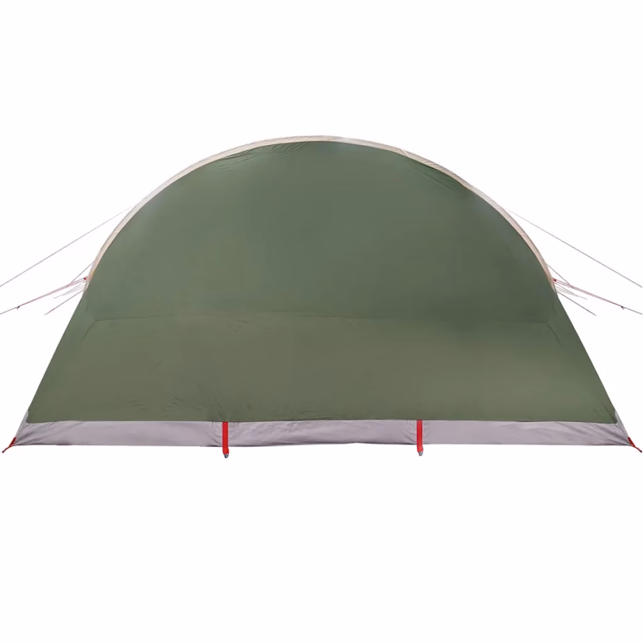8-kohaline tunnel-telk eeskojaga, roheline, 710 x 460 x 245 cm - 8