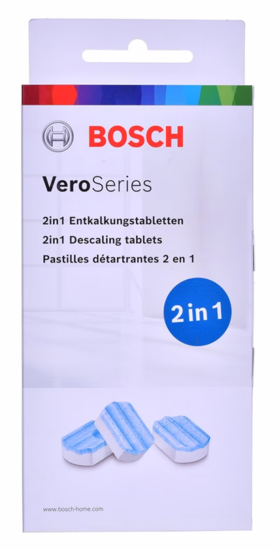 Katlakivieemaldustabletid Bosch TCZ8002A kohvimasinale