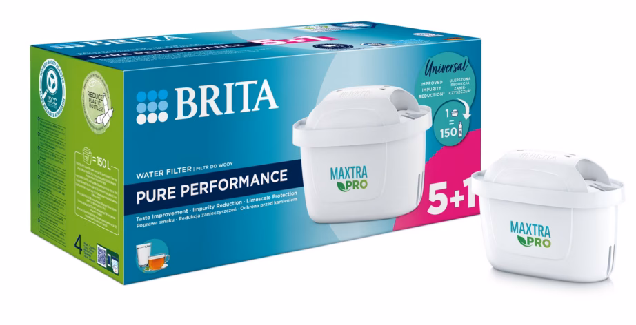 Veeﬁltrikassetid BRITA MAXTRA PRO Pure Performance, 6 tk (5+1) - 3