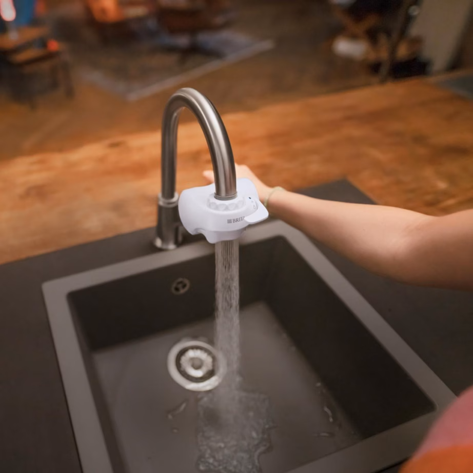 Kraanifilter BRITA ON TAP V CU CE2, 600 l, 3 režiimi, valge - 4