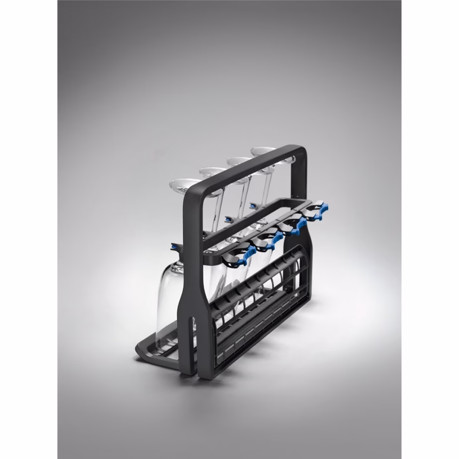 Veiniklaasihoidik nõudepesumasinale Electrolux 9029795540, 8 klaasi, must - 9