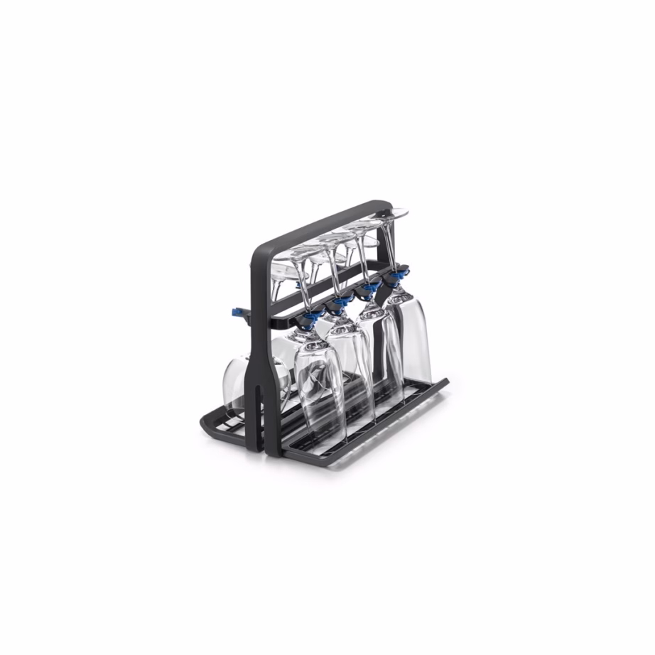 Veiniklaasihoidik nõudepesumasinale Electrolux 9029795540, 8 klaasi, must - 10