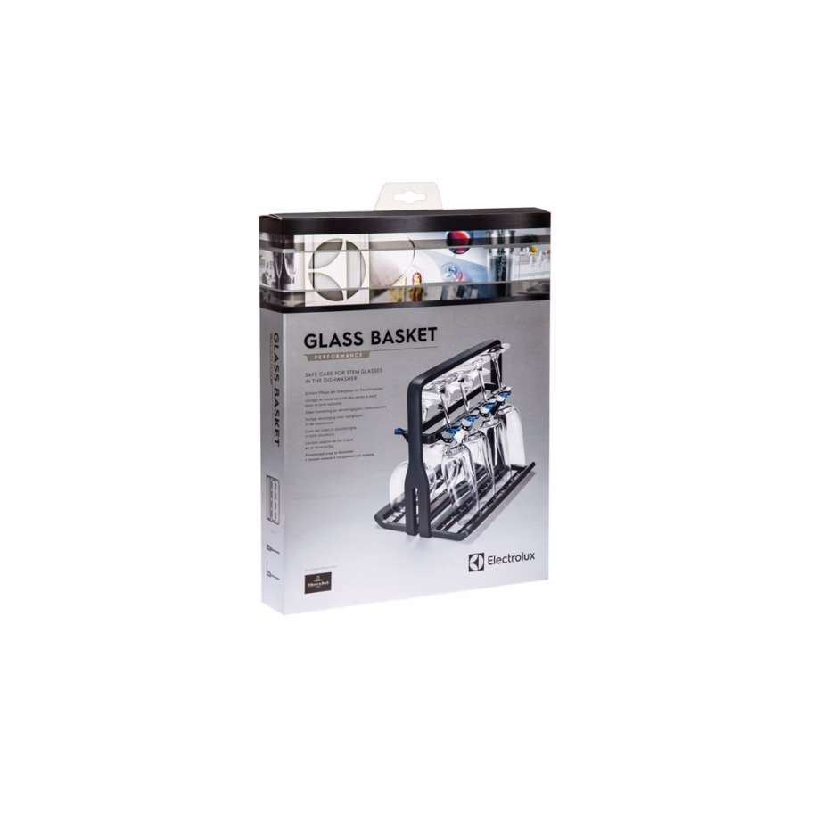 Veiniklaasihoidik nõudepesumasinale Electrolux 9029795540, 8 klaasi, must - 12