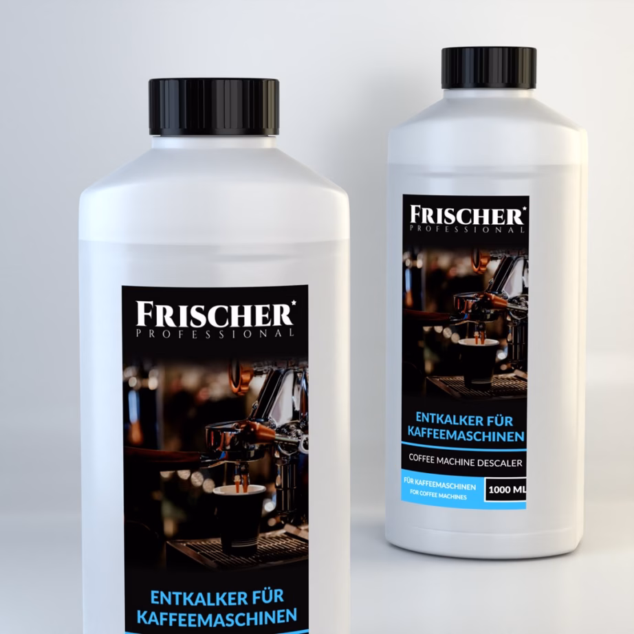 Katlakivieemaldaja FRISCHER kohvimasinale ja veekeetjale, kontsentraat 1 l - 4