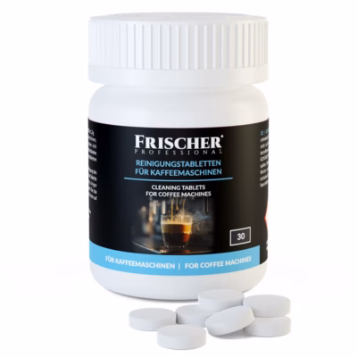 Kohvimasina puhastustabletid FRISCHER, 30 tk