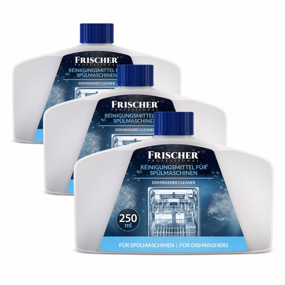 Nõudepesumasina puhastusvedelik FRISCHER, 0,25 l plastpudelis - 3