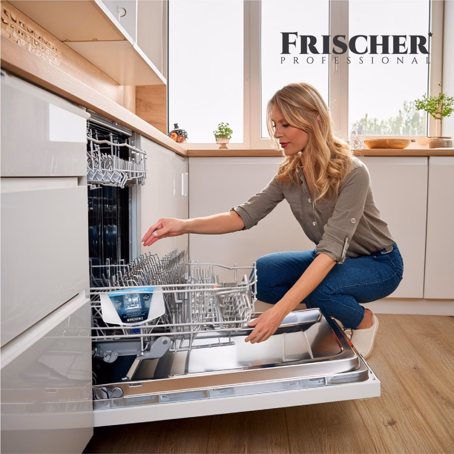 Nõudepesumasina puhastusvedelik FRISCHER, 0,25 l plastpudelis - 8
