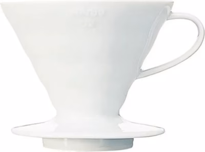 Kohvitilguti HARIO V60-02, portselan, valge