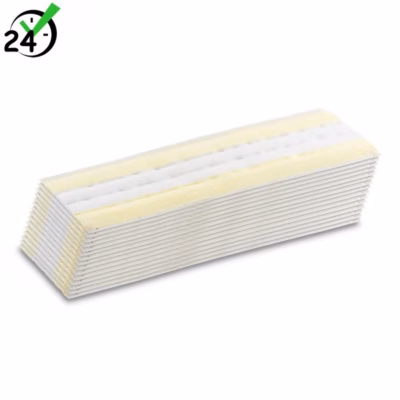 Ühekordsed puhastuslapid KARCHER EasyFix, 15 tk, 118 × 340 mm, valge