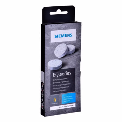 Kohvimasina puhastustabletid Siemens TZ80001N, 10 tk
