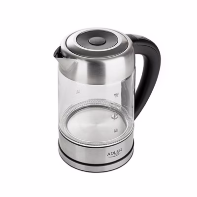 Veekeetja Adler AD 1247 NEW, 1,7 l, 2200 W, LCD-ekraaniga ja soojashoidmisega