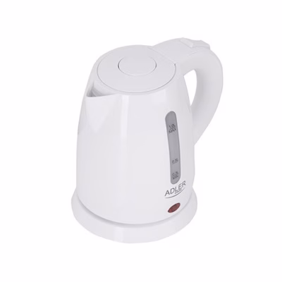 Veekeetja Adler AD 1272, 1 l, 1600 W, sarapuupähkli toon ja valge