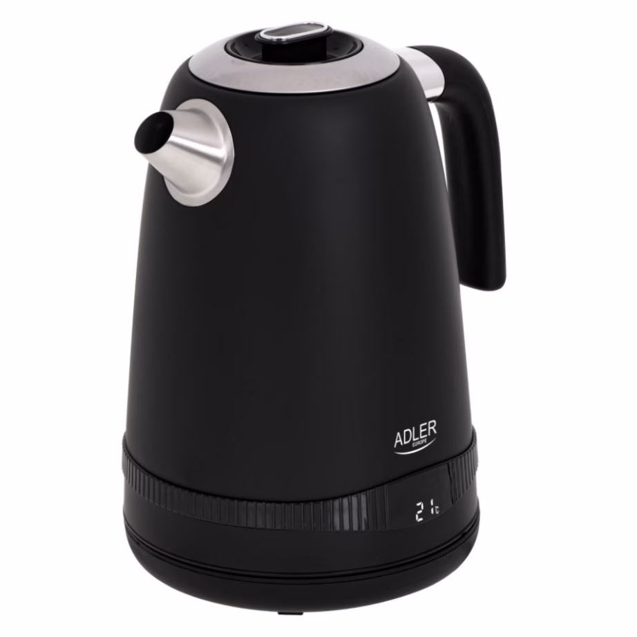 Veekeetja Adler AD 1295b, 1,7 l, LCD-ekraaniga, 7 temperatuuriseadet, must - 3