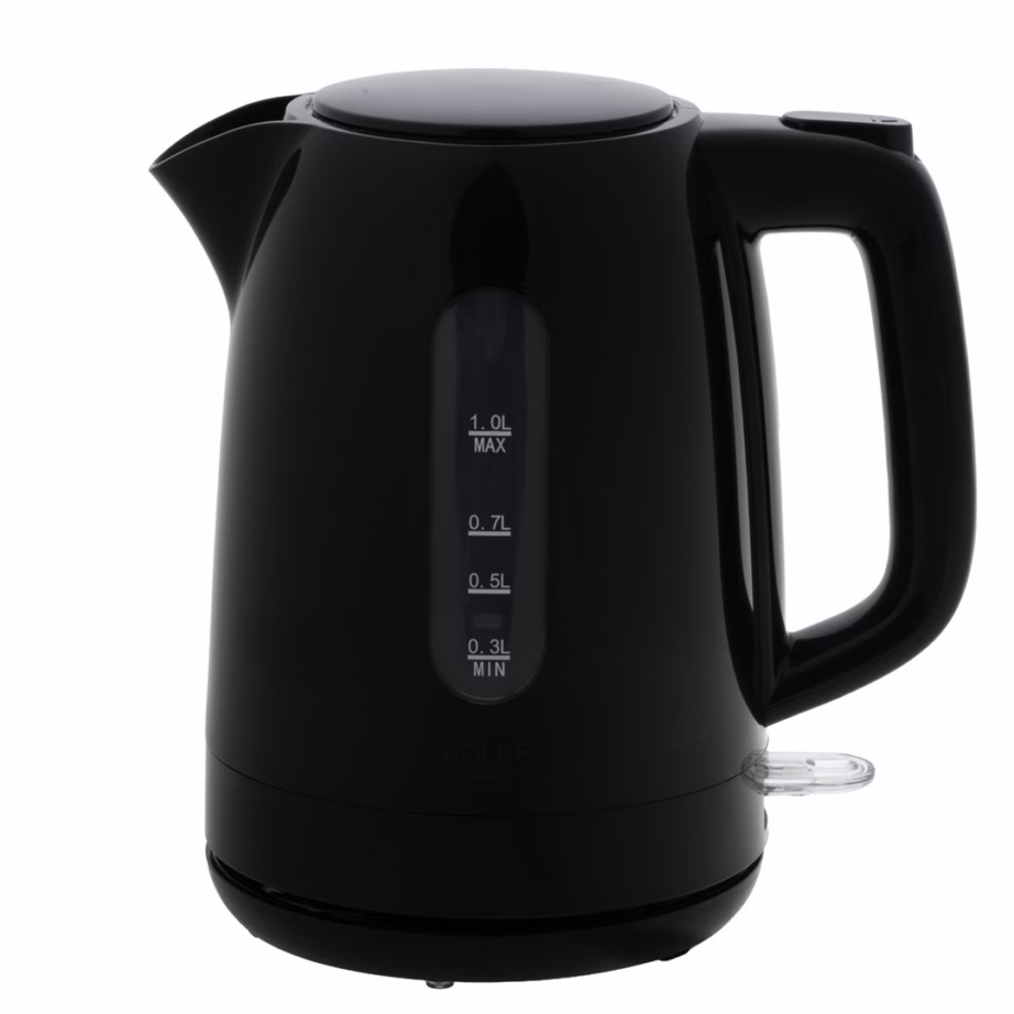 Veekeetja Adler AD 1380B, 1 l, kuni 2200 W, must - 2