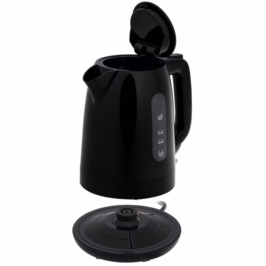 Veekeetja Adler AD 1380B, 1 l, kuni 2200 W, must - 5
