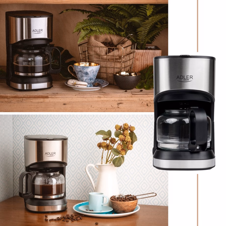 Tilkkohvimasin Adler AD 4407, 0,7 l kann, 550 W, soojashoid ja tilgalukk - 11