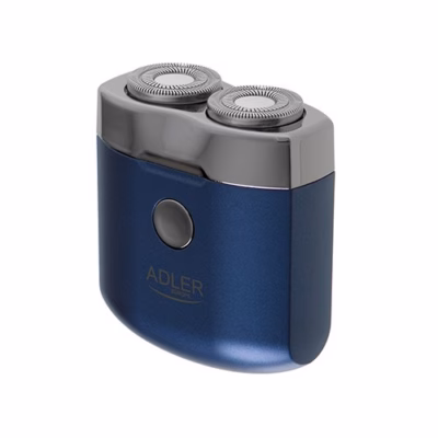 Pöörlev pardel Adler AD 2937, 2 raseerimispead, USB-laadimine, sinine