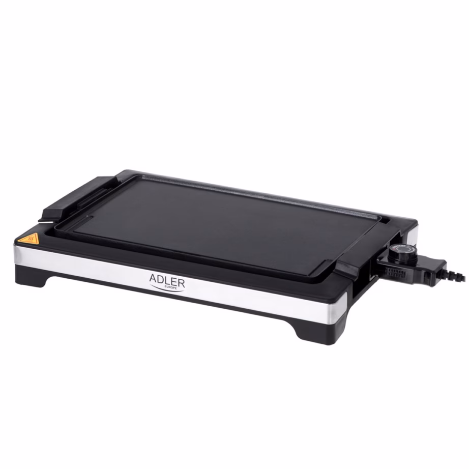 Lauagrill Adler AD 6613, mittenakkuv pind, max 3000 W, must - 2
