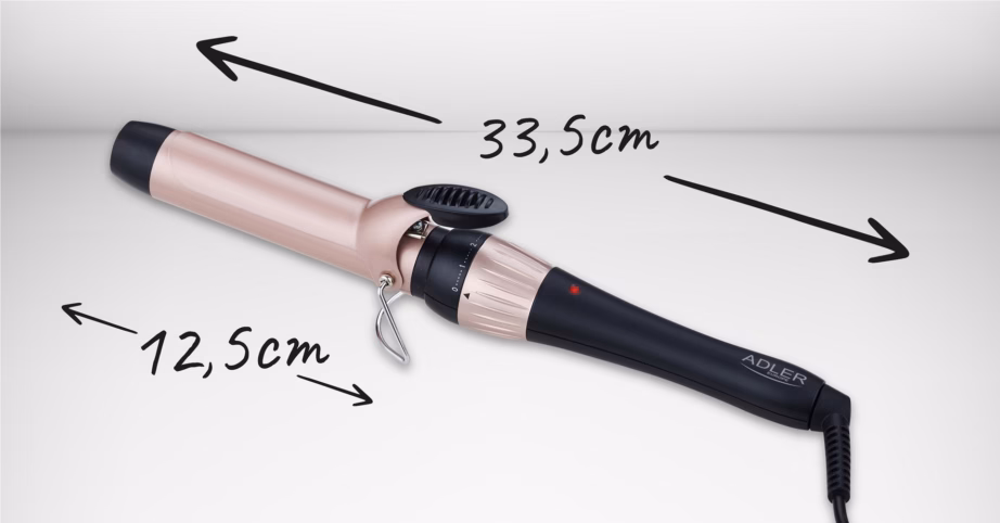 Lokitangid Adler AD 2118, 32 mm, 56 W, 140–200 °C, keraamiline kate - 5