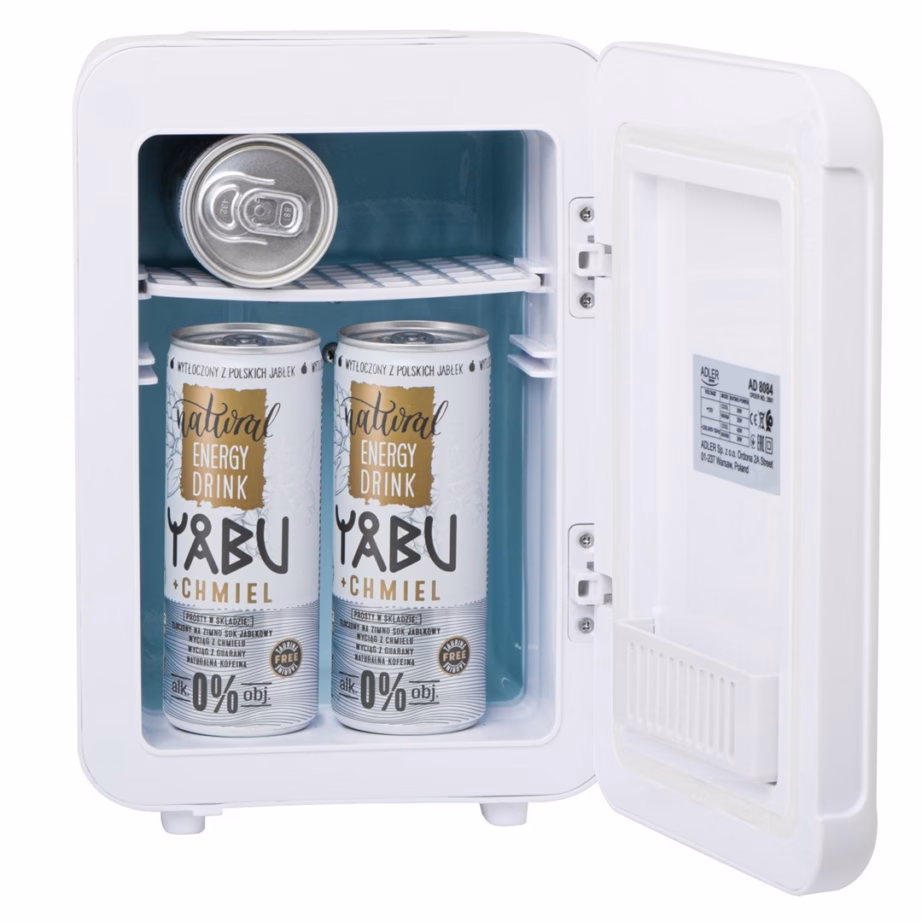 Eraldiseisev minikülmik Adler AD 8084w, 4 l, valge, soojendusfunktsiooniga - 7