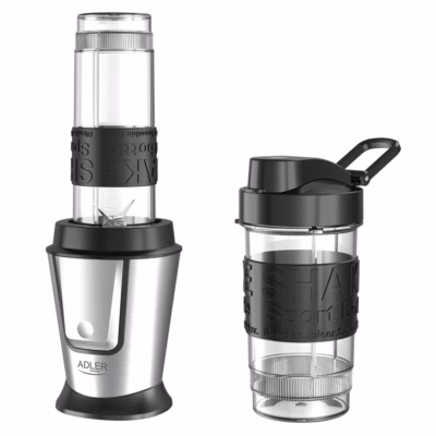Spordiblender Adler AD 4081, 500 W, 0,5 l, 2 joogipudelit kaantega