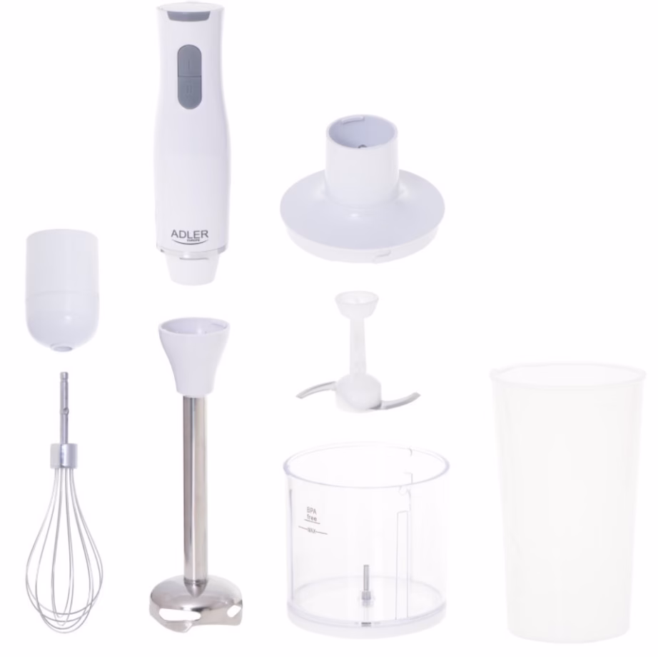 Saumikser Adler AD 4620, 500 W, maksimaalselt 800 W, 0,75 l komplekt - 5