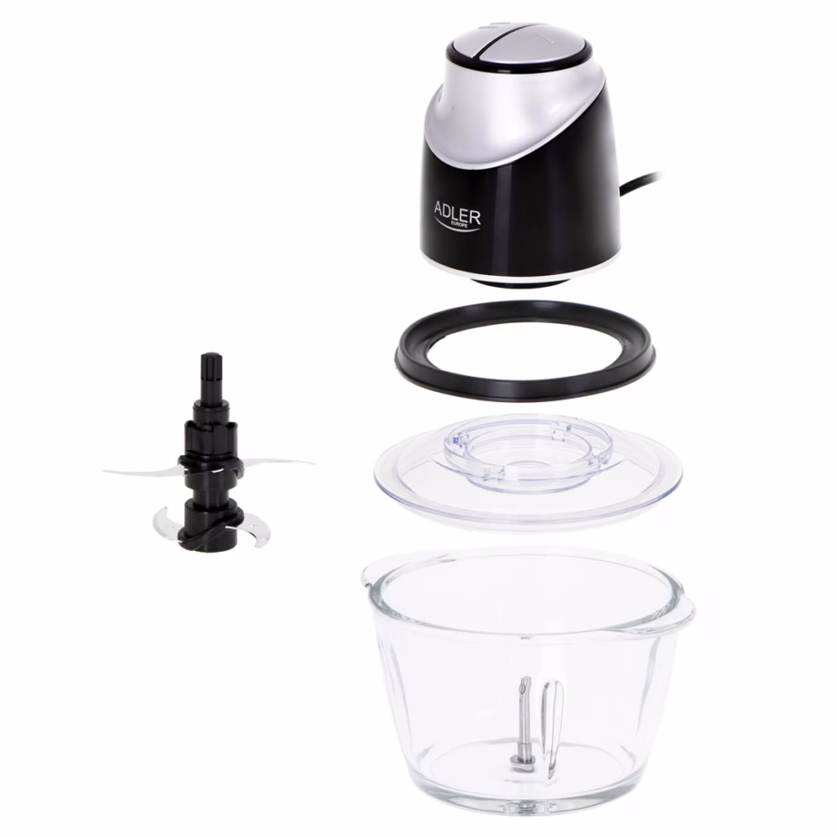Hakkija Adler AD 4082 klaaskaussiga, 300 W, 1,2 l, 2 kiirust - 5