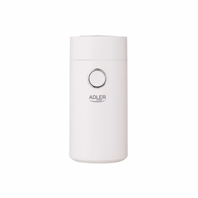 Kohviveski Adler AD 4446ws, jahvatuskividega, 150 W, 75 g, valge