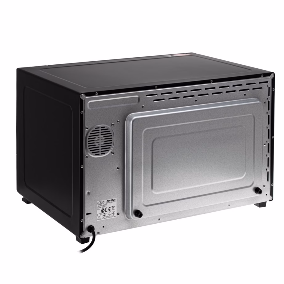 Miniahi Adler AD 6028, 60 l, 2000 W, pöördvardaga, must - 11