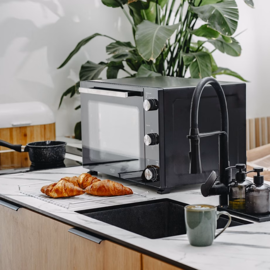 Miniahi Adler AD 6028, 60 l, 2000 W, pöördvardaga, must - 18