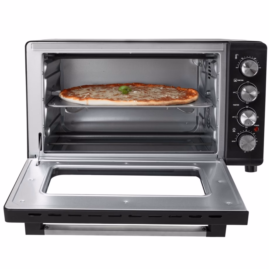 Miniahi Adler AD 6030, 42 l, 2000 W, maks. 230 °C, rotisserii, must - 3