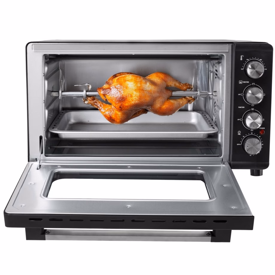 Miniahi Adler AD 6030, 42 l, 2000 W, maks. 230 °C, rotisserii, must - 5
