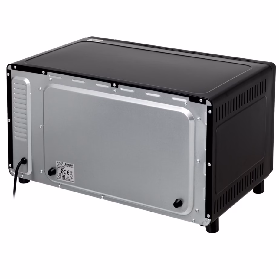 Miniahi Adler AD 6030, 42 l, 2000 W, maks. 230 °C, rotisserii, must - 9