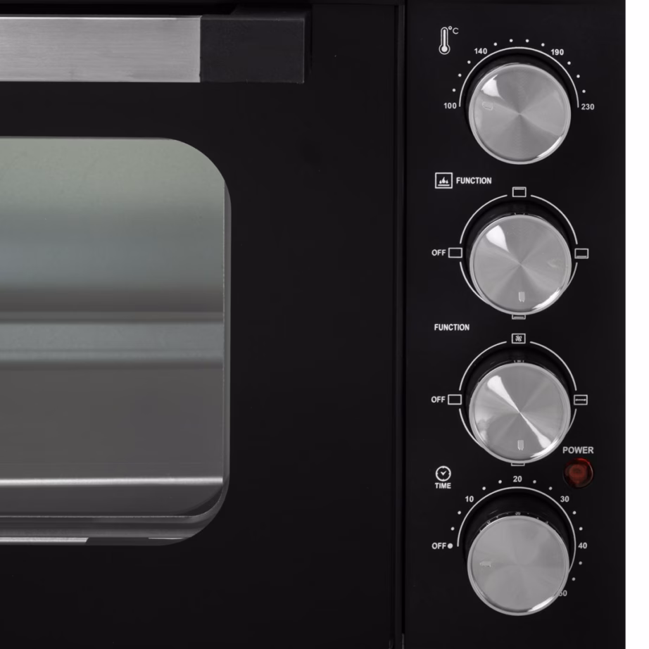 Miniahi Adler AD 6030, 42 l, 2000 W, maks. 230 °C, rotisserii, must - 10