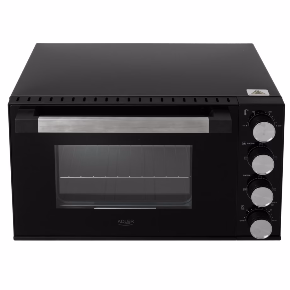 Miniahi Adler AD 6031, 30 l, 1800 W, kuni 230°C, eraldiseisev, must - 9