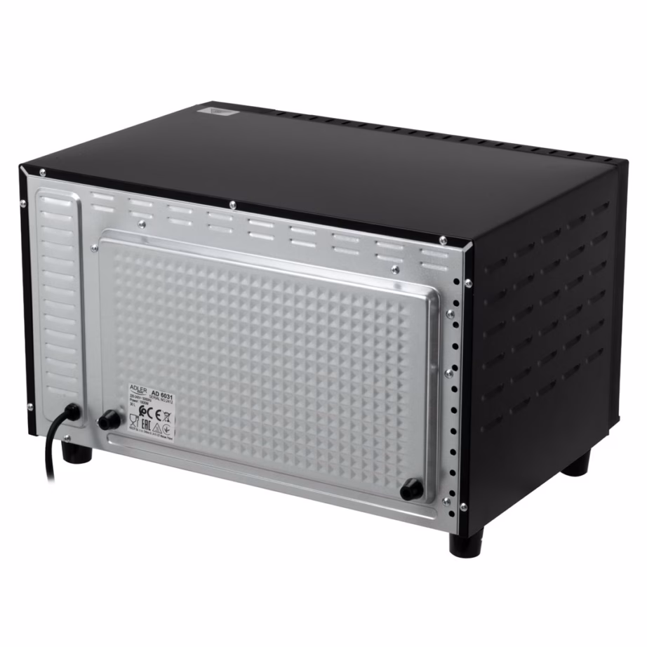 Miniahi Adler AD 6031, 30 l, 1800 W, kuni 230°C, eraldiseisev, must - 11