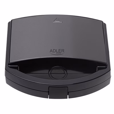 Võileivagrill Adler AD 3069, 2 võileiba, 1000 W, must