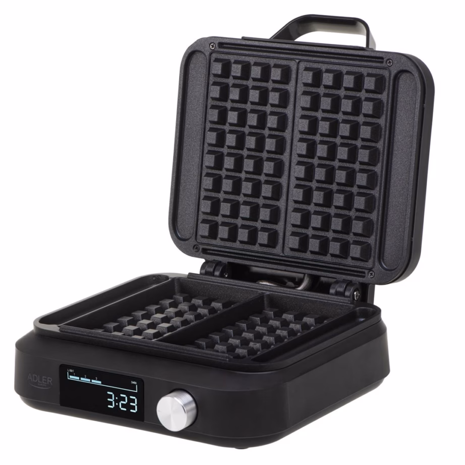 Vahvliküpsetaja Adler AD 3087, 2 ristkülikvahvlit, 1500 W, taimeriga - 4