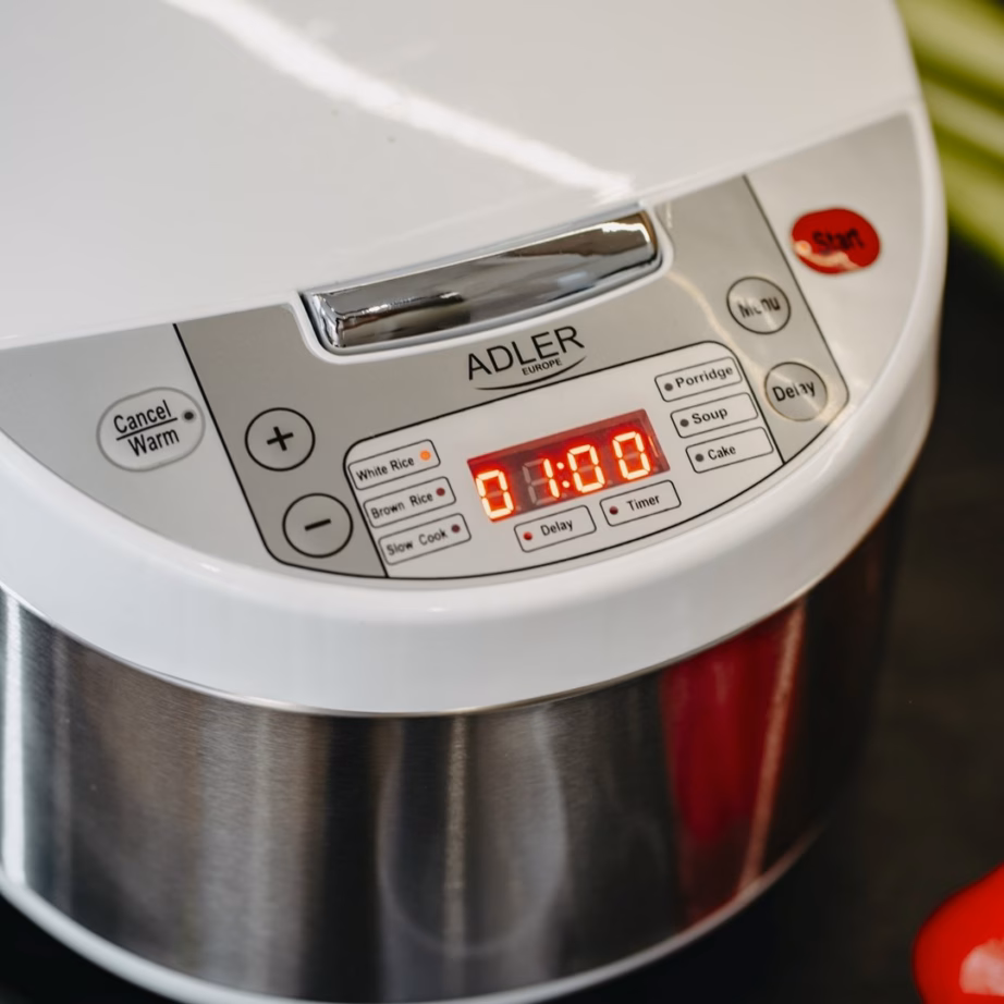 Multikeetja Adler AD 6420, 6 automaatprogrammi, 3,25 L, 700 W, valge/hõbedane - 10