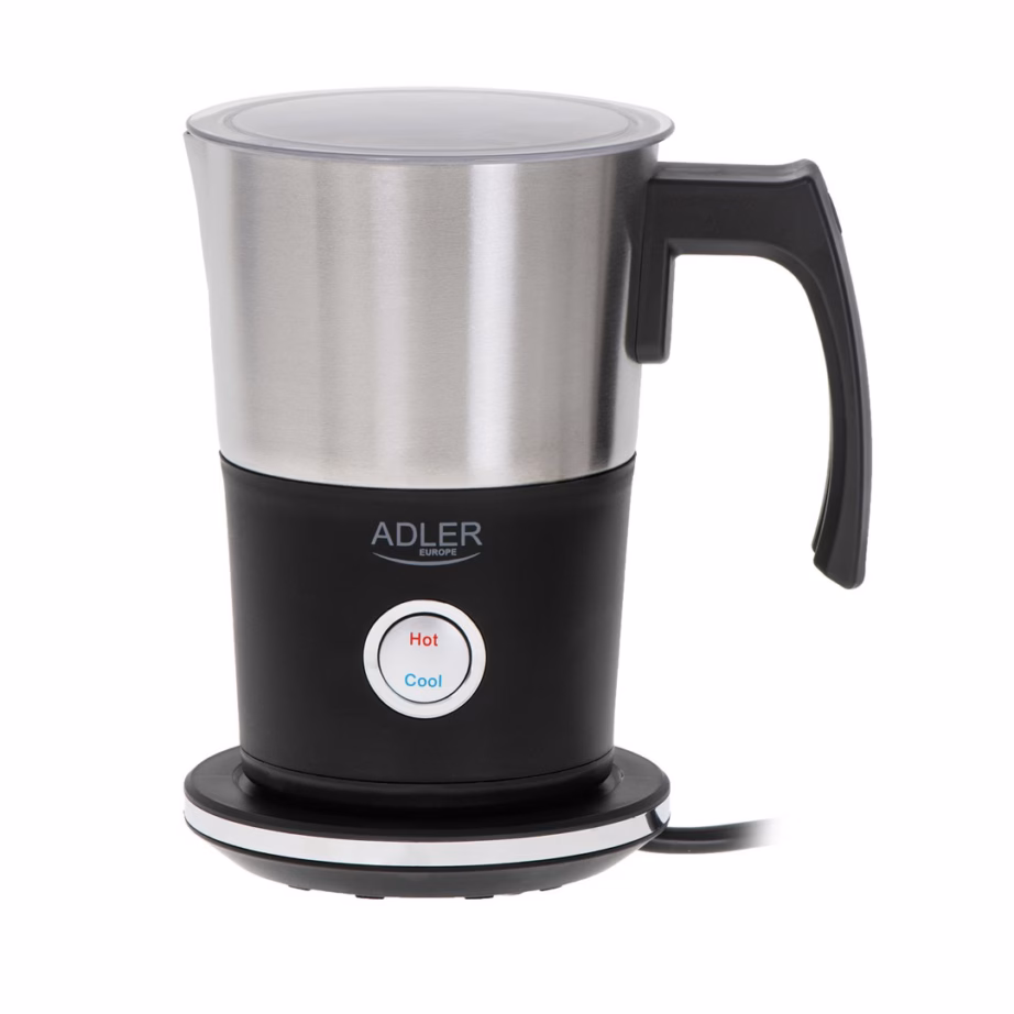 Piimavahustaja ja -soojendaja Adler AD 4497, 600 W, 300 ml, must/hõbedane - 3