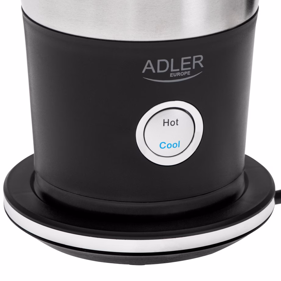 Piimavahustaja ja -soojendaja Adler AD 4497, 600 W, 300 ml, must/hõbedane - 9