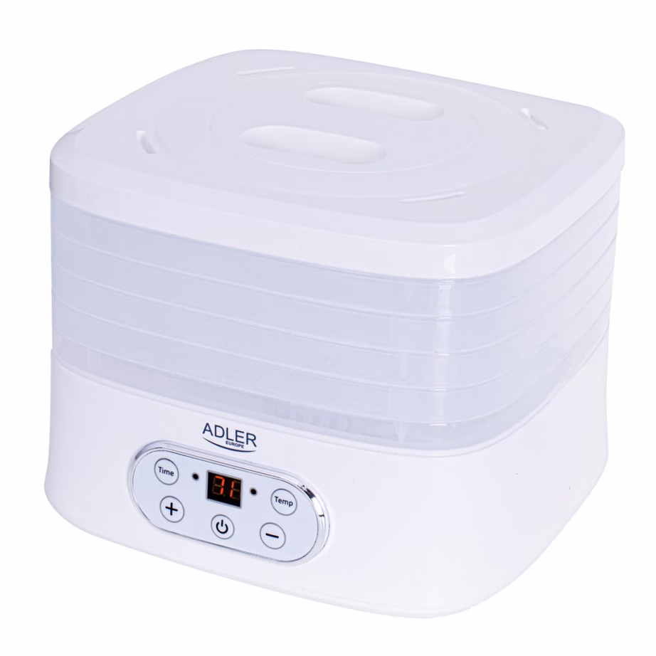 Toidukuivati Adler AD 6658, 5 resti, LCD-ekraan, 35–70 °C, 230 W - 2