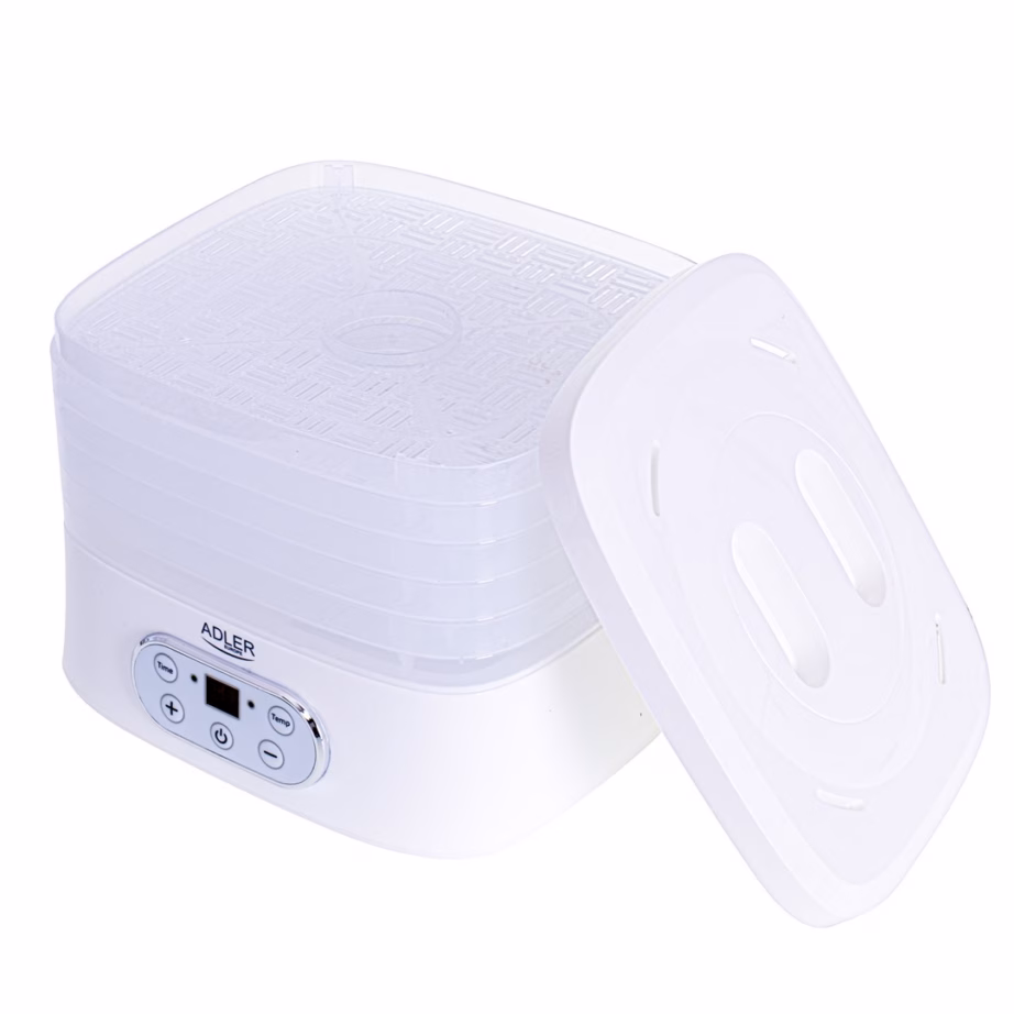 Toidukuivati Adler AD 6658, 5 resti, LCD-ekraan, 35–70 °C, 230 W - 3