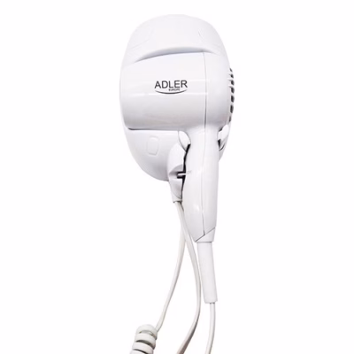 Hotelliföön Adler AD 2252, 1600 W, 2 kiirust ja 2 temperatuuri, valge