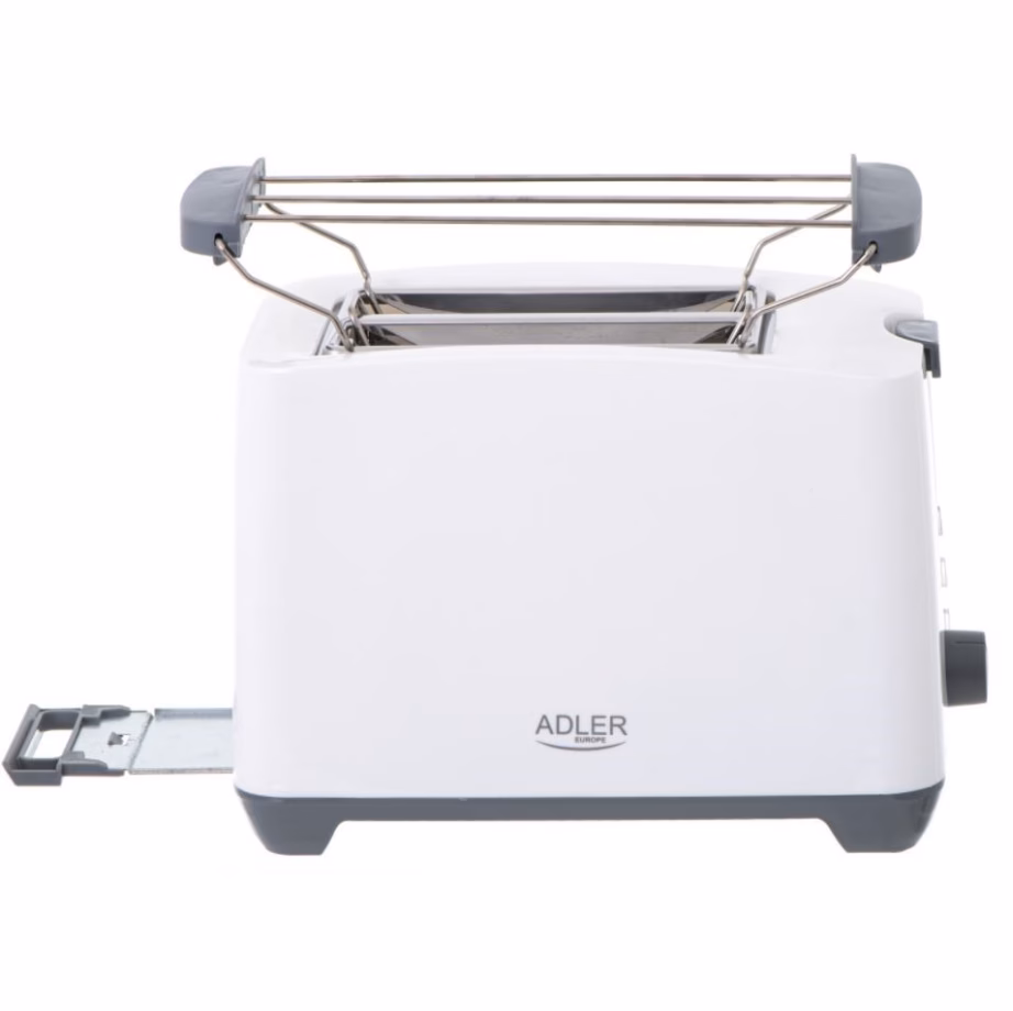 Röster Adler AD 3216, 2 viilu, 750 W, sulatus ja soojendusrest, valge/hall - 3